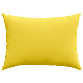 Poduszki na sofę 2 pcs Jasnożółty 70 x 50 cm tkanina