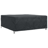 Pokrowiec na meble Gładki Czarny 200 x 200 x 90 cm 420D