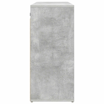 Szafka na buty z półką Betonowy szary 77,5 x 30 x 67 cm