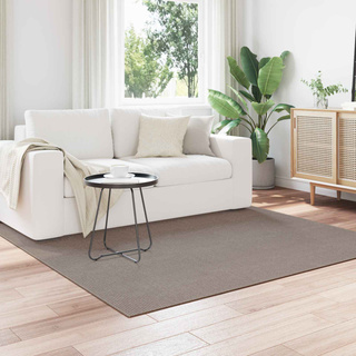 Dywany pokojowe LUGO Kremowy i Taupe 120 x 120 cm Poliester