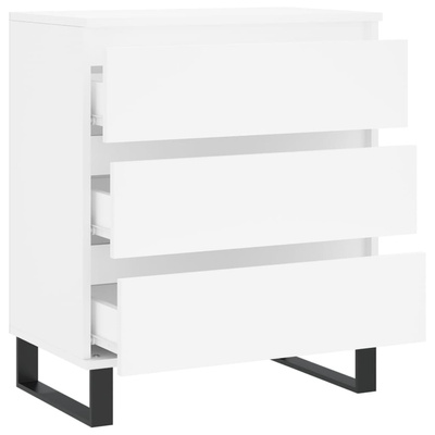 vidaXL Komoda, biała, 60x35x70 cm, materiał drewnopochodny model standard