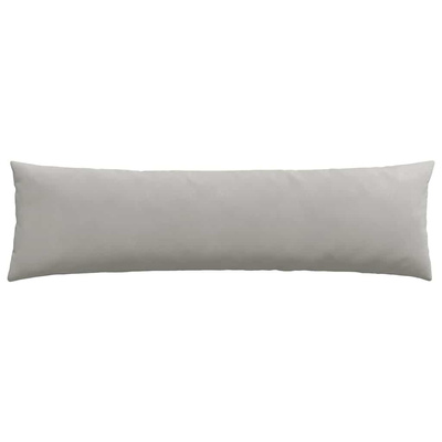Poduszki na sofę 2 pcs Jasnoszary 145 x 40 cm tkanina