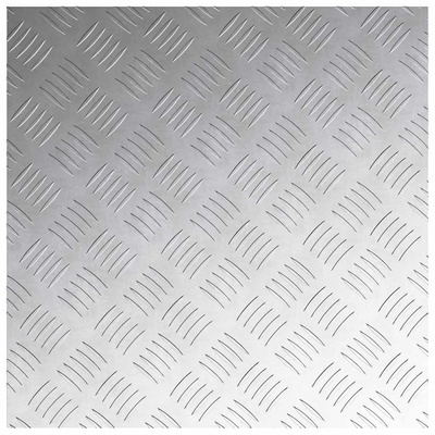 Stopień Kwadrat 2 pcs Srebrny 50 x 50 cm Aluminium