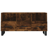 vidaXL Szafka pod TV, przydymiony dąb, 102x36x50 cm