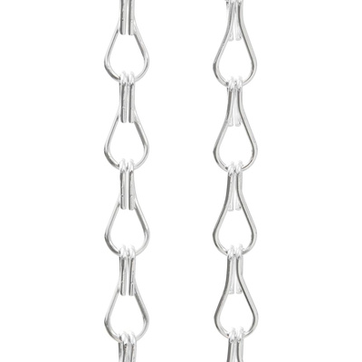 Moskitiera łańcuchowa do drzwi, 80x201 cm, aluminium