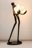 Lampa podłogowa HUMAN - włókno szklane, szkło ADANI AD127