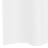 Firany Voile z zasłonami 2 pcs Biały 175 x 140 cm Poliester