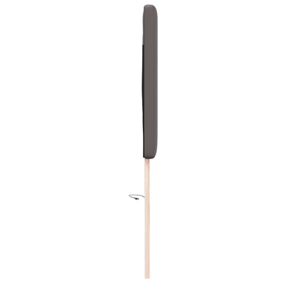 Wezgłowie LED Szary 144 cm Skóra ekologiczna