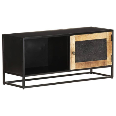 vidaXL Szafka pod TV, 90x30x40 cm, surowe drewno mango