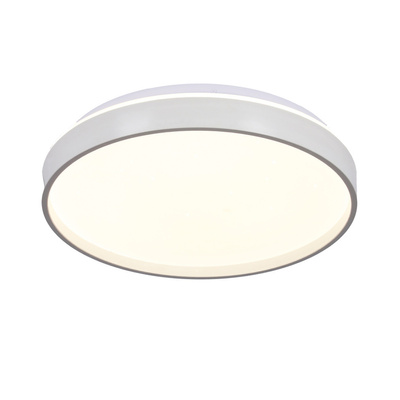 Texas lampa sufitowa plafon biały 18w LED 34 cm