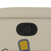 vidaXL Rozkładany fotel masujący, kremowe, sztuczna skóra