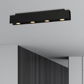 Lampa sufitowa  KENNO 4 BLACK