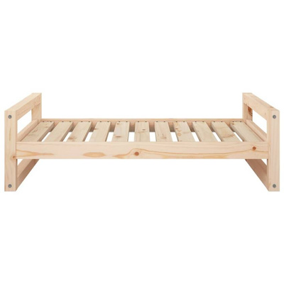 vidaXL Legowisko dla psa, 95,5x65,5x28 cm, lite drewno sosnowe