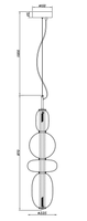 Namibia Lampa Wisząca