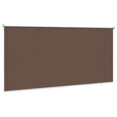 Roleta zewnętrzna 90% blokada UV Ciemnoszary 240 x 140 cm HDPE