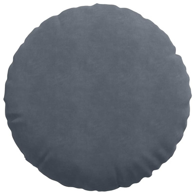 Poduszki na siedziska 2 pcs Ciemnoszary ?60 x 21 cm Aksamit
