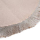 vidaXL Dywanik, 60x90 cm, sztuczna owcza skóra, brązowy melanż