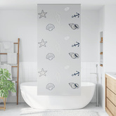 Roleta prysznicowa 90x240 cm Szerokość tkaniny 86 cm