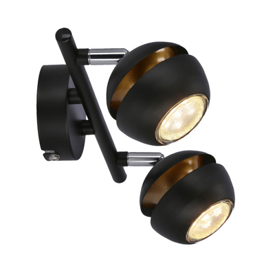 Boni listwa 2x3w gu10 led czarny