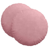 Poduszki na siedziska 2 pcs Różowy ?60 x 21 cm Aksamit