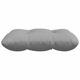 Poduszki na siedziska 4 pcs Szary chmur 45 x 45 x 12 cm tkanina