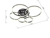 Lampa sufitowa PERPIGNON 9049-605