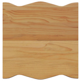 Stolik boczny EKAI Czarny 50 x 50 x 45,5 cm Lite drewno sosnowe