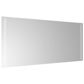 vidaXL Lustro łazienkowe z LED, 90x40 cm