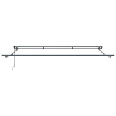Rama markizy Z regulacją Antracyt 4 × 3 m Stal