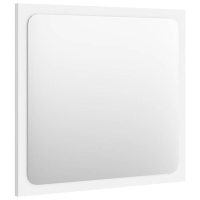 vidaXL Lustro łazienkowe, białe, 40x1,5x37 cm, płyta wiórowa