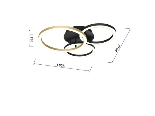 Lampa sufitowa BAYEUX 9042-304