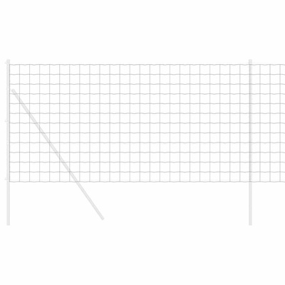 Ogrodzenie heksagonalne 1,4 x 10 m Stal galwanizowana srebrny