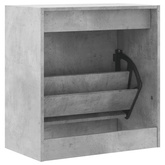 Szafka na buty, szarość betonu, 60x34x63,5 cm