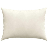 Poduszki na sofę 2 pcs Kremowy 70 x 50 cm Tkanina sztruksowa