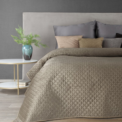 Narzuta Chon ciemnobeżowa 200x220