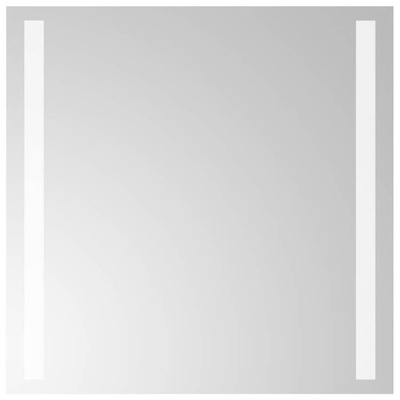 Lustro łazienkowe z LED, 40x40 cm vidaXL