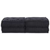 Modularna jednostka sofy 2 pcs antracytowy 140 x 70 x 36 cm