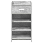 Szafka na buty z szufladą Betonowy szary 48 x 36 x 92 cm