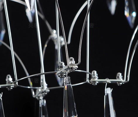 MEERA CRYSTAL 80 CM NICKEL CHROME ADANI AD239
