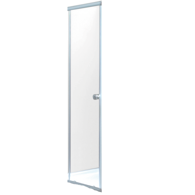 Szyba drzwiowa do kabiny parla szkło clear 90x90 profil chrom SU-AK-844-O Invena