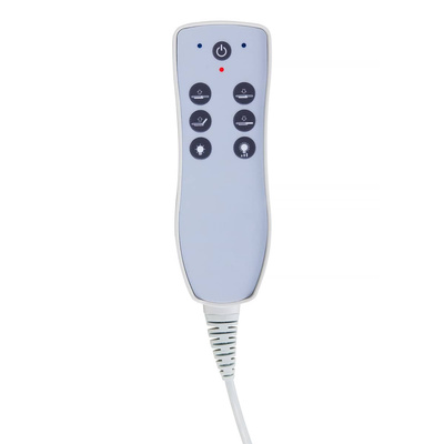 Spa leżanka kosmetyczna Azzurro 815B świecąca white 113116
