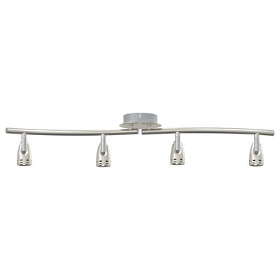 Reflektor sufitowy Nikiel 61 x 10 x 12,5 cm Metal