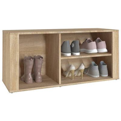 Szafka na buty, dąb sonoma, 100x35x45 cm