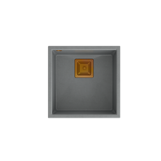 DAVID 40 GraniteQ silver stone/elementy miedziane