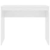 vidaXL Biurko, białe, 90x40x72 cm, materiał drewnopochodny