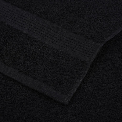 Ręczniki kąpielowe, FROGN, 2 szt., czarne, 100x150 cm, 360 g/m?
