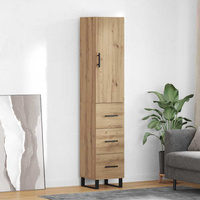 Highboard Dąb rzemieślniczy 34,5 x 34 x 180 cm