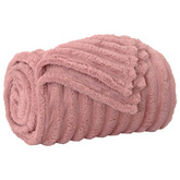 Koce narzutowe 6 pcs Różowy 270 x 240 cm Polar
