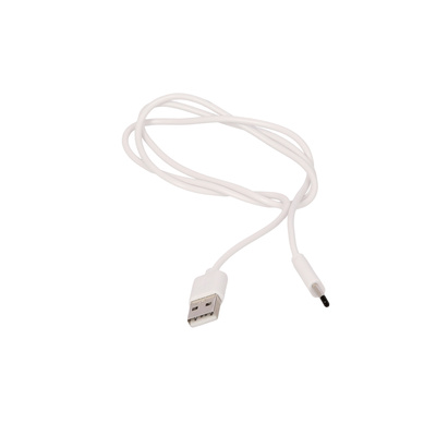 Lampka nocna Brillo srebrna LED dotykowa z usb ze ściemniaczem