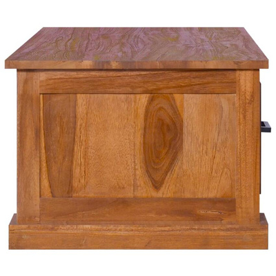 vidaXL Szafka pod TV, 90 x 50 x 37 cm, lite drewno tekowe